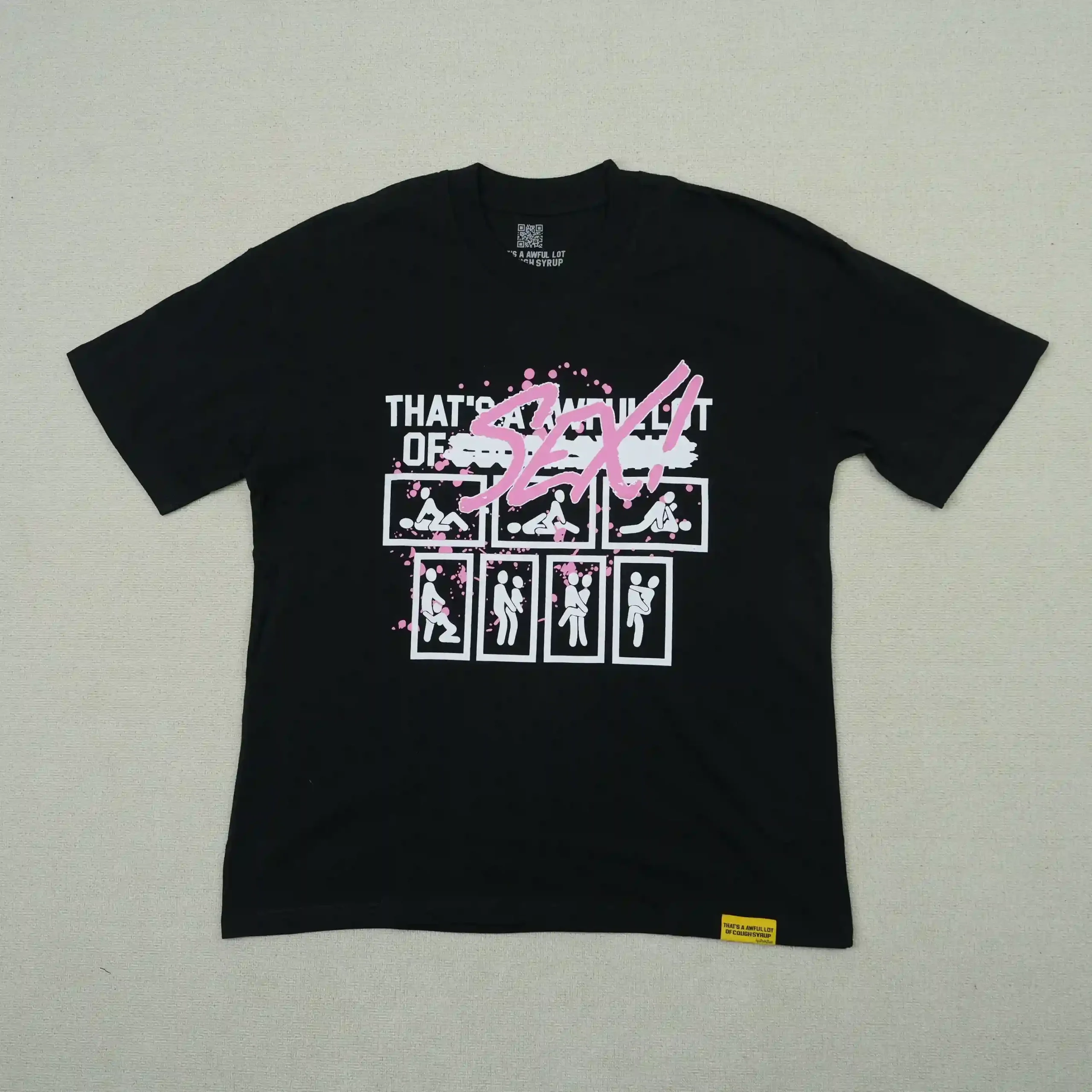 Cough Syrup Of Sex Tee Black