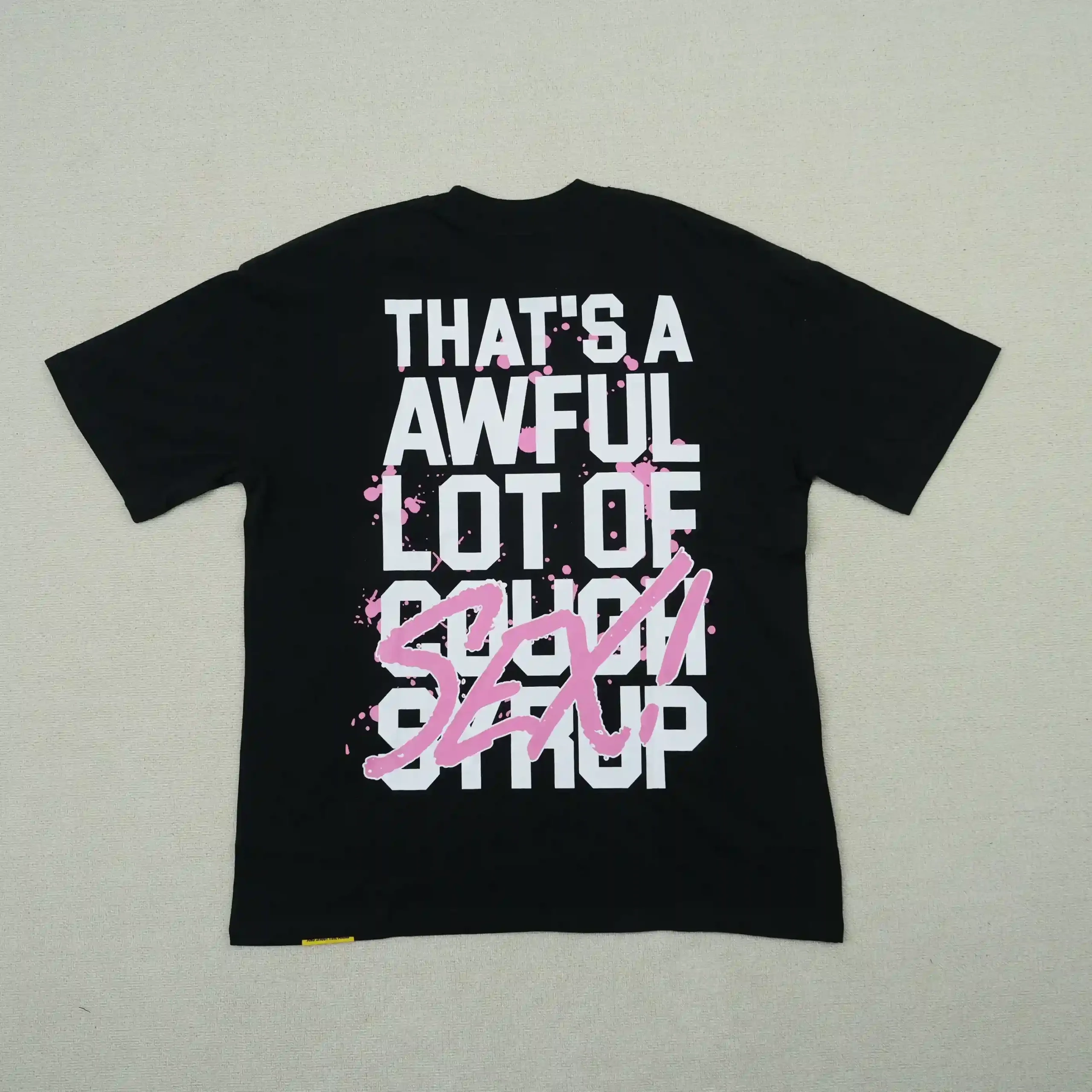Cough Syrup Of Sex Tee Black